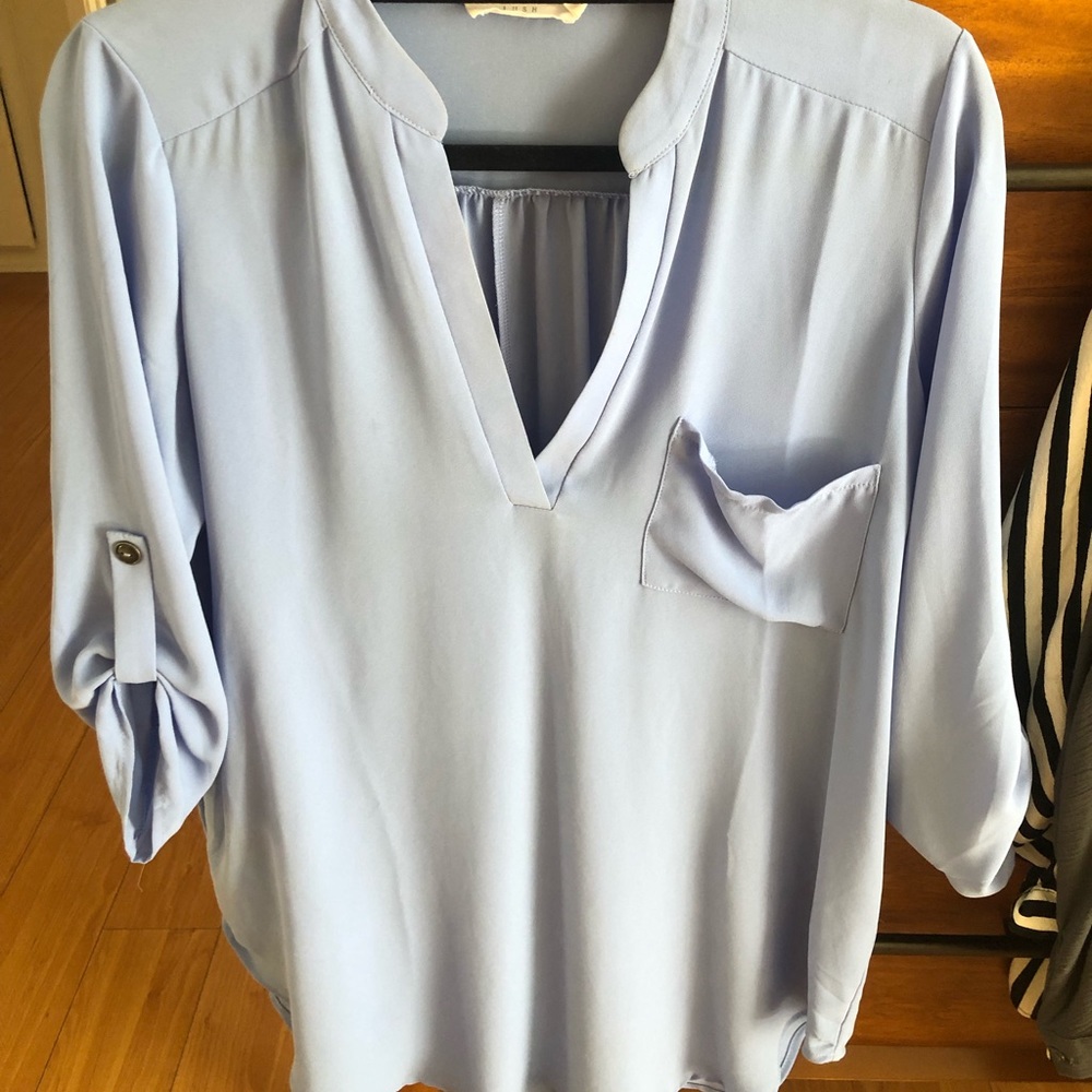 2 high low blouses